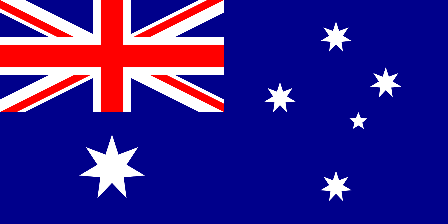 Obrázek státní vlajky státu Austrálie - v rozlišení 1536x768 - Oceánie Obrázek státní vlajky státu Austrálie - v rozlišení 1536x768 - Oceánie