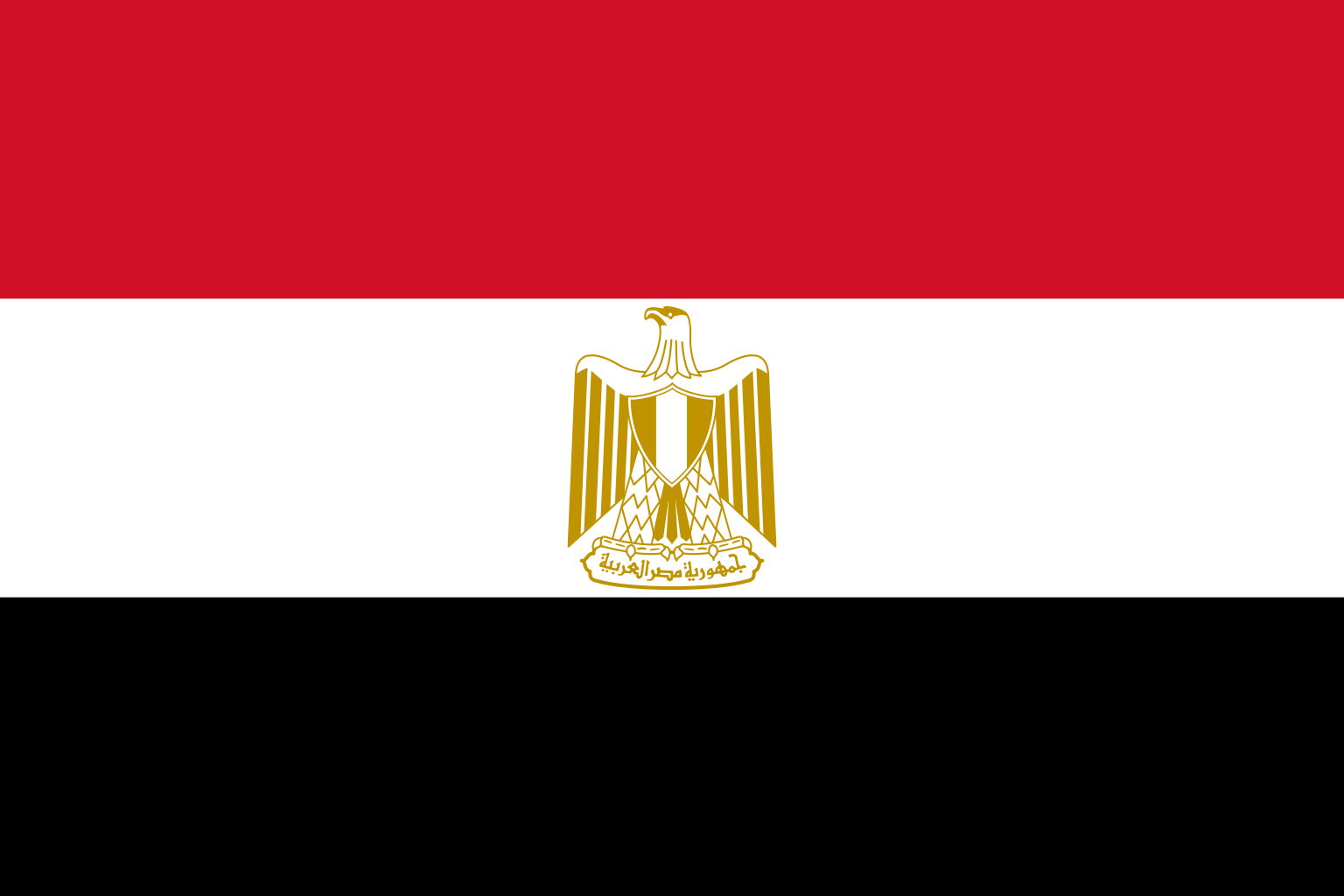 Obrázek státní vlajky státu Egypt - v rozlišení 1536x1024 - Afrika Obrázek státní vlajky státu Egypt - v rozlišení 1536x1024 - Afrika