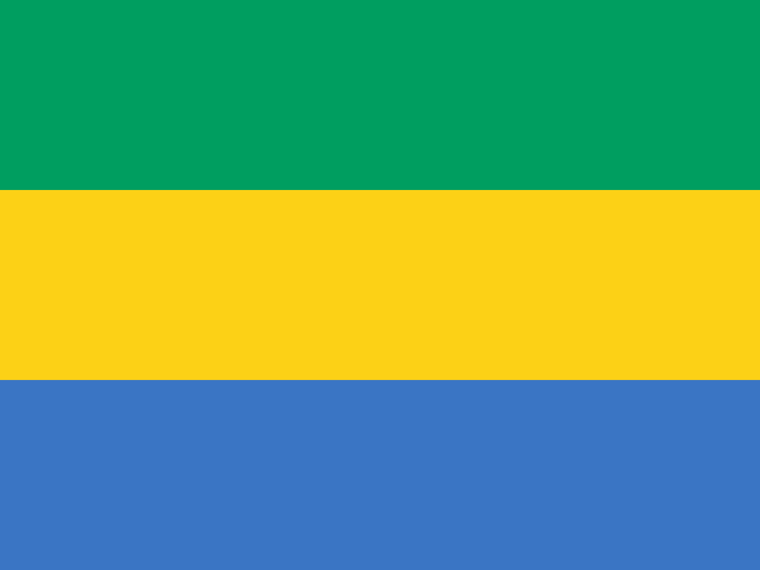 Obrázek státní vlajky státu Gabon - v rozlišení 1536x1152 - Afrika Obrázek státní vlajky státu Gabon - v rozlišení 1536x1152 - Afrika