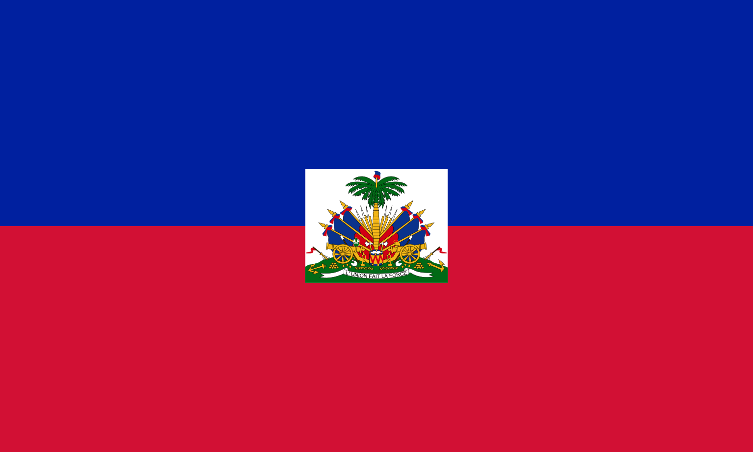 Obr�zek st�tn� vlajky st�tu Haiti - v rozli�en� 1536x922 - St�edn� Amerika