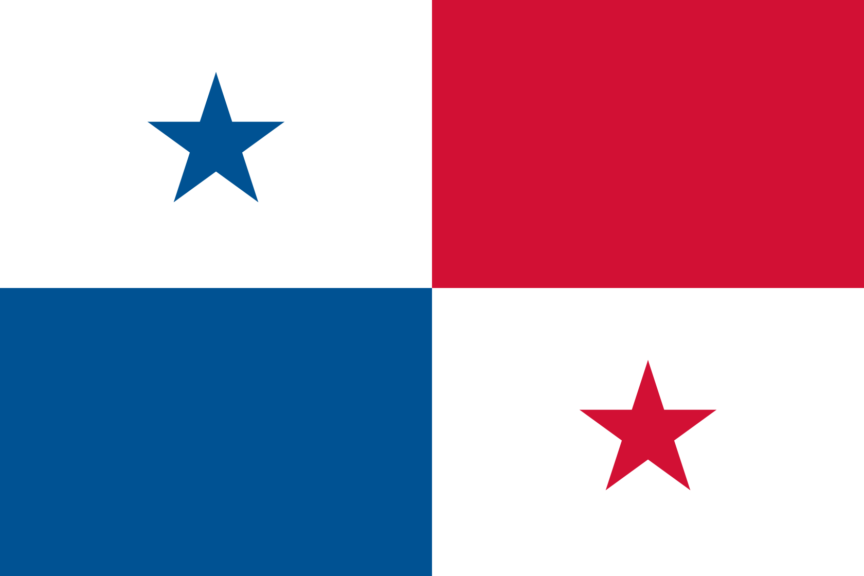 Obrázek státní vlajky státu Panama - v rozlišení 1680x1120 - Střední Amerika Obrázek státní vlajky státu Panama - v rozlišení 1680x1120 - Střední Amerika