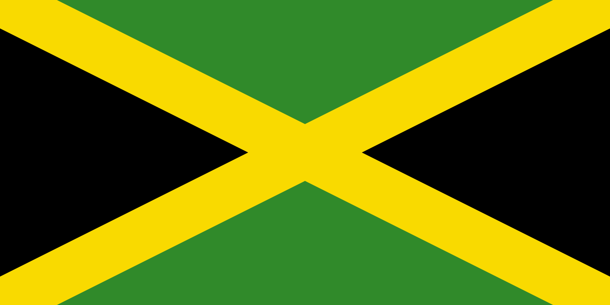 Obrázek státní vlajky státu Jamajka - v rozlišení 2048x1024 - Střední Amerika Obrázek státní vlajky státu Jamajka - v rozlišení 2048x1024 - Střední Amerika