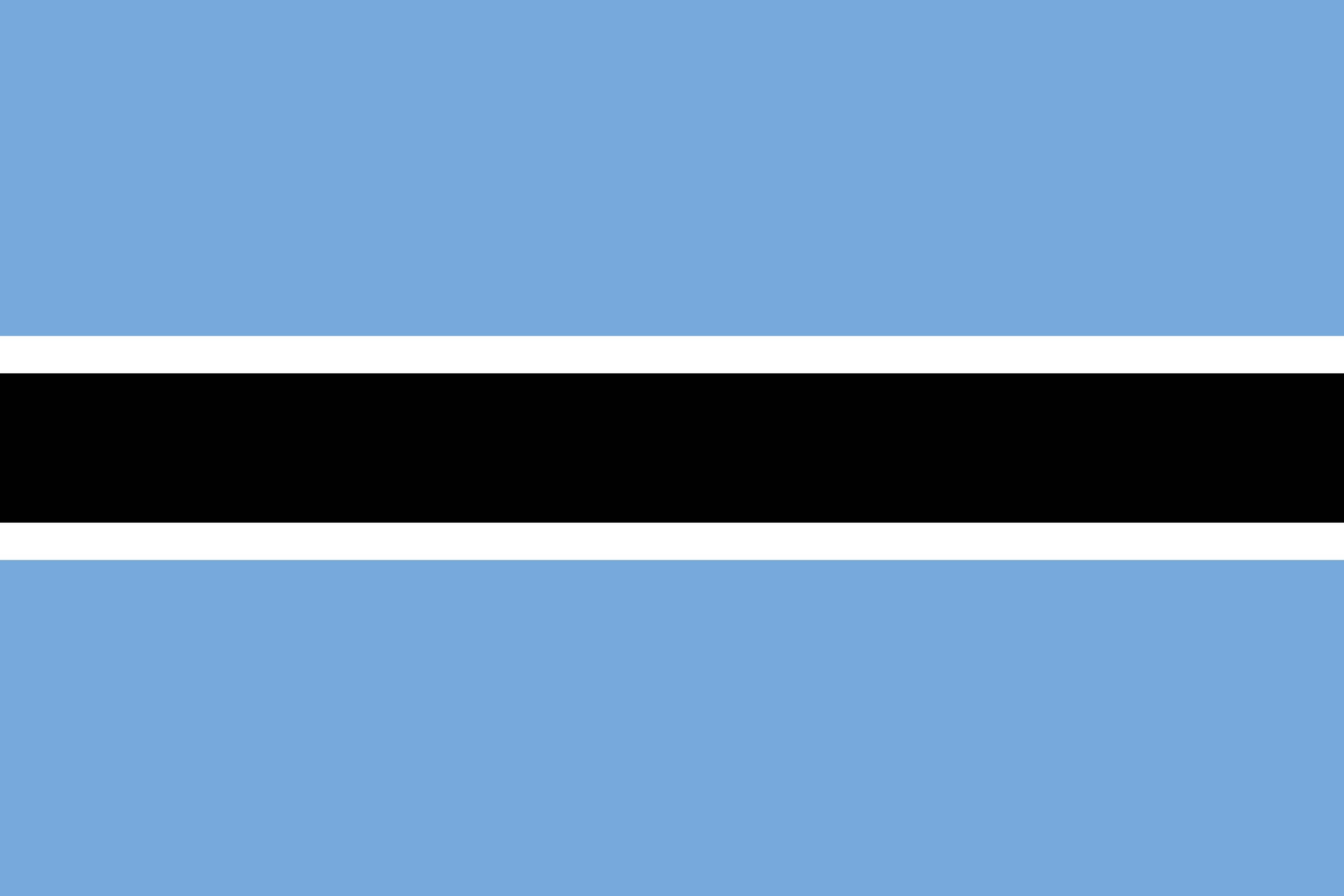 Obrázek státní vlajky státu Botswana - v rozlišení 2560x1707 - Afrika Obrázek státní vlajky státu Botswana - v rozlišení 2560x1707 - Afrika