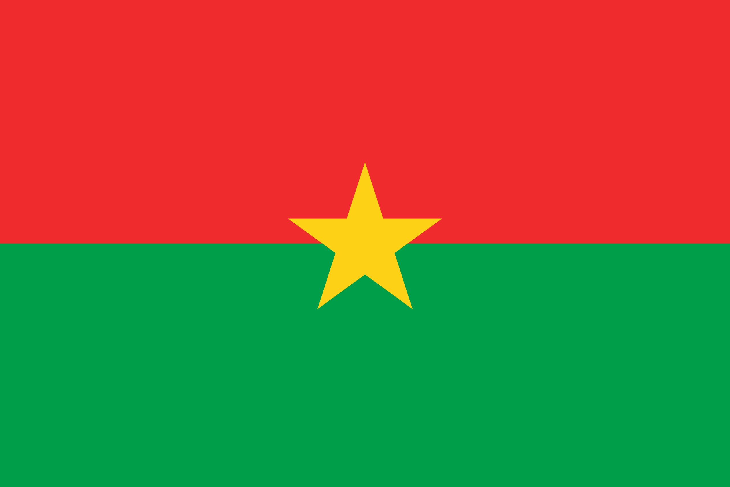 Obr�zek st�tn� vlajky st�tu Burkina Faso - v rozli�en� 2560x1707 - Afrika